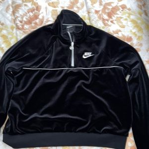 Women’s Velvet Nike Half Zip